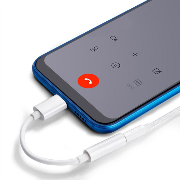 Adaptador Tipo C para Jack 3,5 mm (Digital) COOL (Universal) Branco M 4