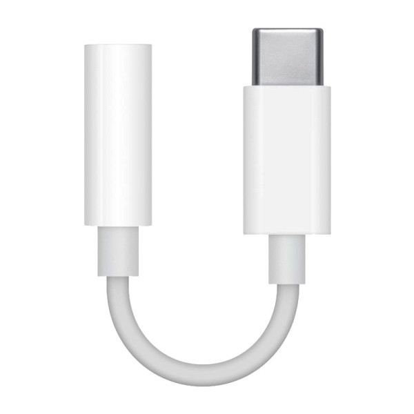 Adaptador Conector Tipo C a Jack 3,5 mm (Digital) COOL (Universal) Blanco M 5