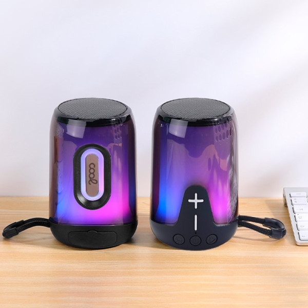 Altavoz Bluetooth Universal Música 5W COOL Blast Negro M 6