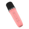 Alto-falante Bluetooth Universal Música 6W COOL Mini Karaoke + Micrófono Rosa 6