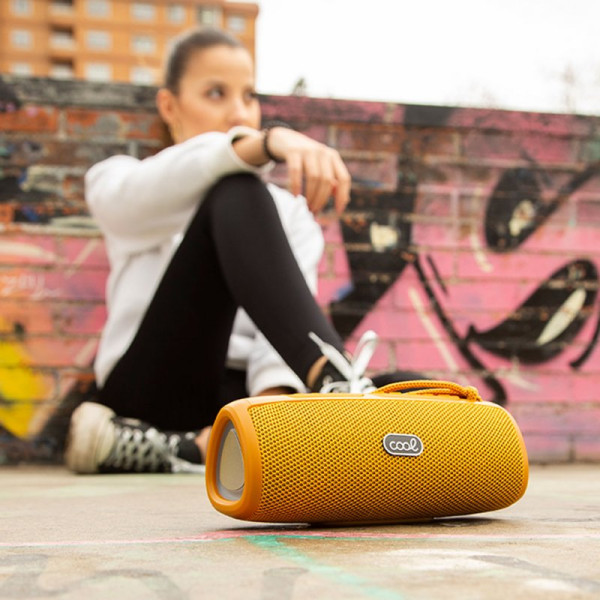 Altavoz Música Universal Bluetooth COOL Joy Mostaza (12W) M 3