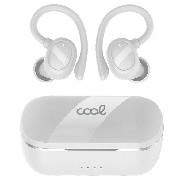 Auriculares Stereo Bluetooth Earbuds Inalámbricos COOL Fit Sport Blanco D