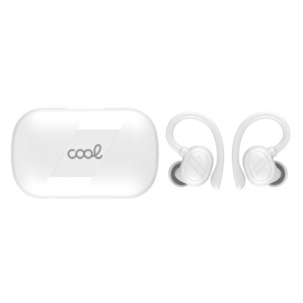 Auriculares Stereo Bluetooth Earbuds Inalámbricos COOL Fit Sport Blanco M 3