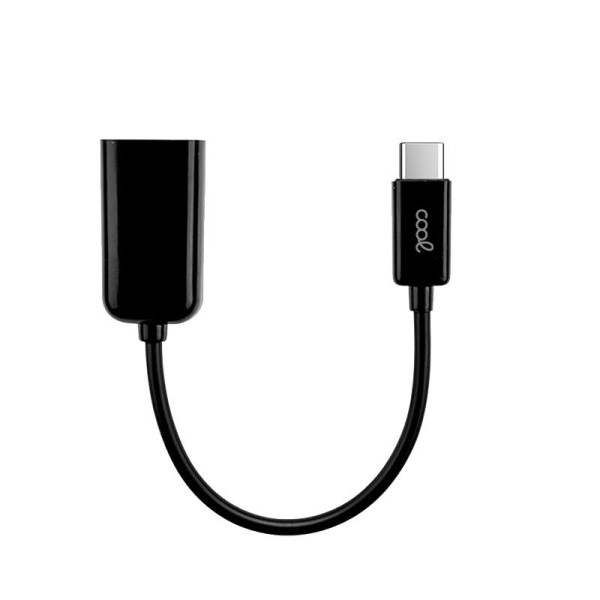 Cable Entrada USB OTG Tipo-C Universal COOL (Negro) M 3