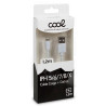 Cabo USB compatível COOL Relâmpago para iPhone / iPad (1,2 metros) Branco 2