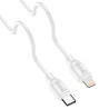 Cable USB Compatible COOL Universal TIPO-C a Lightning (1.2 metros) Blanco 4