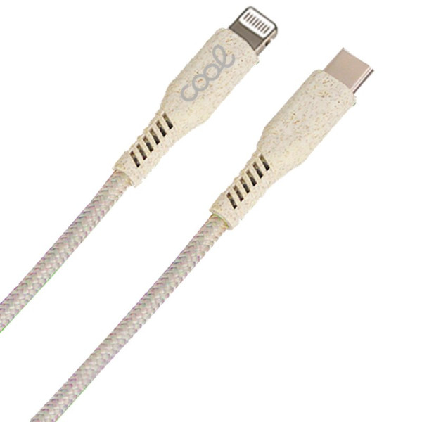 Cable USB COOL ECO Universal Tipo-C a Lightning para iPhone (1.5 metros) M 3