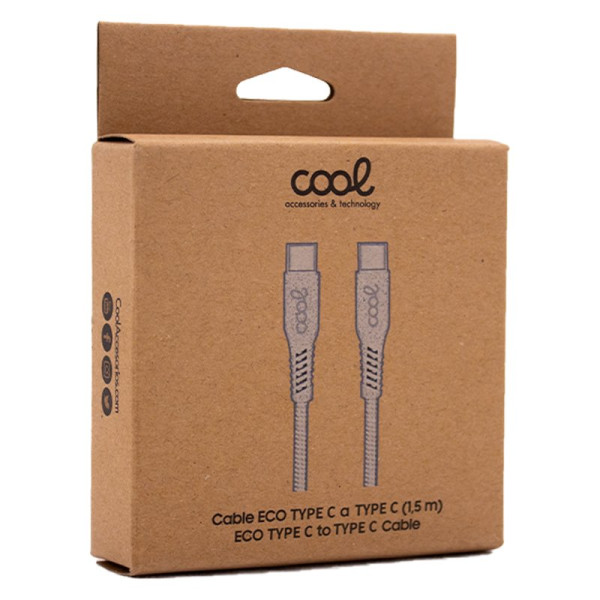 Cabo USB COOL ECO Universal Type-C a Type-C (1,5 metros) M 2