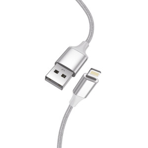 Cabo USB COOL Nylon Universal Lightning para iPhone / iPad (1.2 metros) H