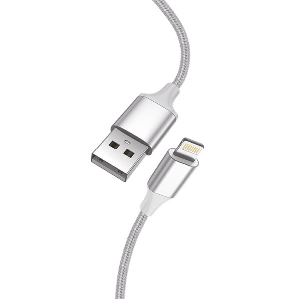 Cabo USB COOL Nylon Universal Lightning para iPhone / iPad (1.2 metros) M 2