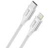 Cable USB COOL Nylon Universal Tipo C a Lightning (1.2 metros) 2