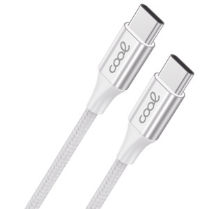 Cable USB COOL Nylon Universal Tipo C a Tipo C (1.2 metros) H