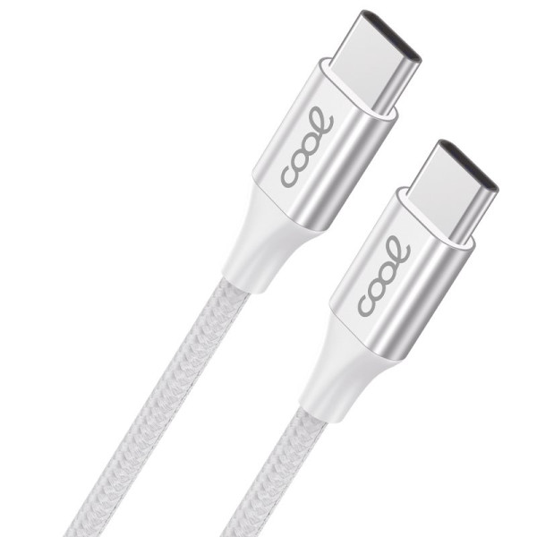 Cable USB COOL Nylon Universal Tipo C a Tipo C (1.2 metros) M 2