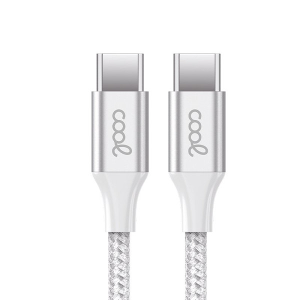 Cabo USB COOL Nylon Universal Tipo C para Tipo C (1.2 metros) M 4
