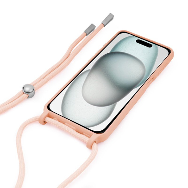 Carcaça COOL para iPhone 15 Cord rosa M 2