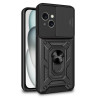 Carcasa COOL para iPhone 15 Hard Ring Negro 1