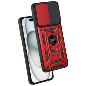 Carcasa COOL para iPhone 15 Hard Ring Rojo H