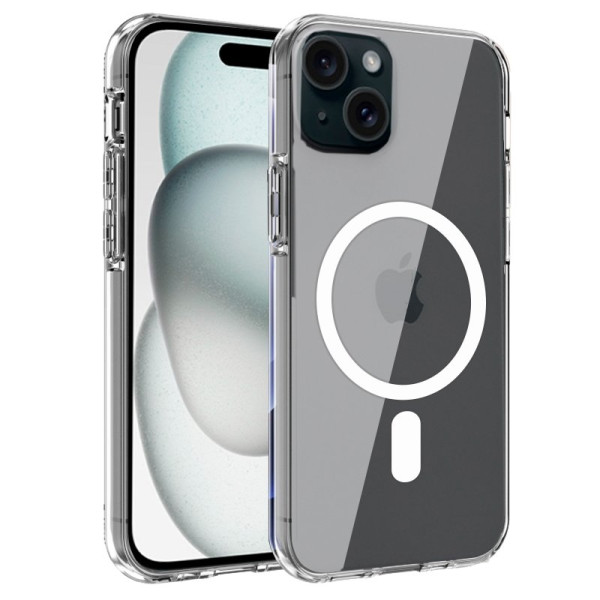 Carcasa COOL para iPhone 15 Magnética Transparente D