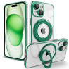 Carcaça COOL para iPhone 15 Plus magnético Anel verde 2