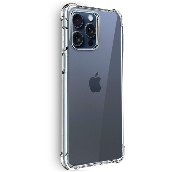 Carcaça COOL para iPhone 15 Pro AntiShock Transparent M 2