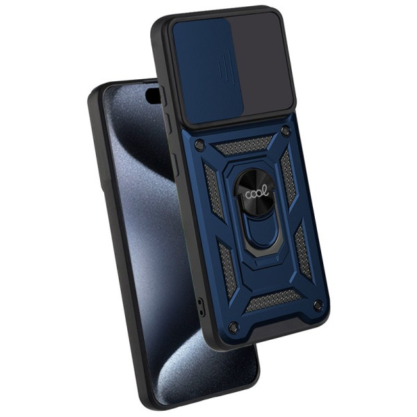 Carcasa COOL para iPhone 15 Pro Hard Ring Marino M 3