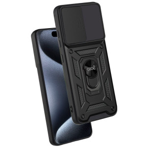Carcaça COOL para iPhone 15 Pro anel rígido Preto H