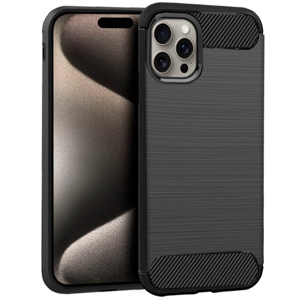 Carcasa COOL para iPhone 15 Pro Max Carbón Negro D