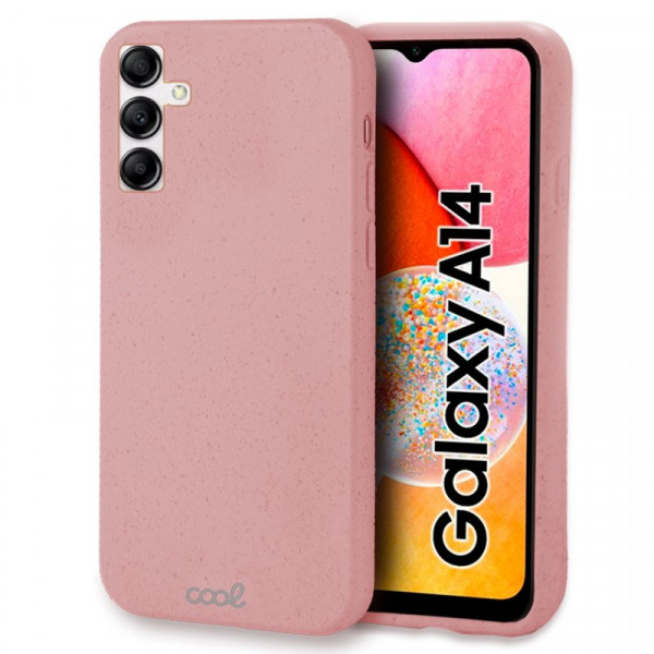 Carcasa COOL para Samsung A145 Galaxy A14 / A14 5G Eco Biodegradable Rosa D