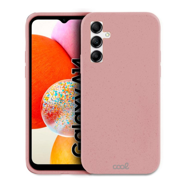 Carcaça COOL para Samsung A145 Galaxy A14 / A14 5G Eco Biodegradável Rosa M 4