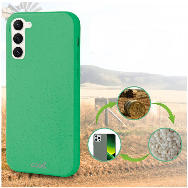 Carcasa COOL para Samsung S916 Galaxy S23 Plus Eco Biodegradable Mint M 2