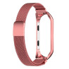 Cintura COOL para Xiaomi Minha faixa 5 / 6 / 7 / Amazfit Banda 5 Metal rosa 2