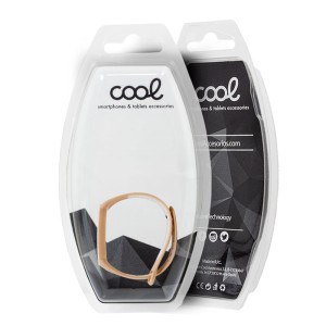 Correa COOL para Xiaomi Mi Band 5 / 6 / 7 / Amazfit Band 5 Sport Rosa Pastel H