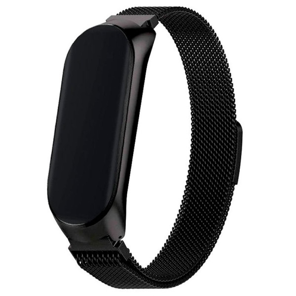 Correa COOL para Xiaomi Smart Band 8 Metal Negro M 3