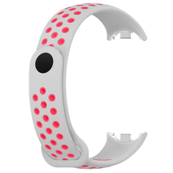 Cintura COOL para Xiaomi Smart Band 8 Sport Gris-Rosa M 4