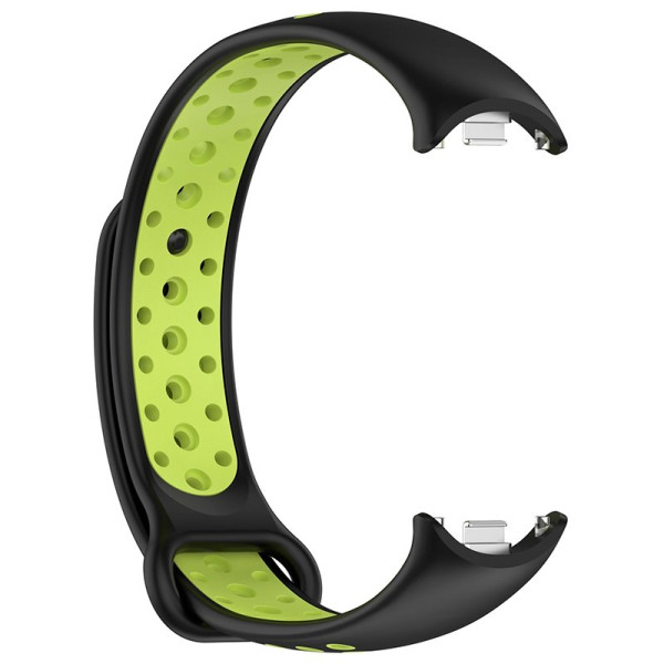 Correa COOL para Xiaomi Smart Band 8 Sport Negro-Verde M 2