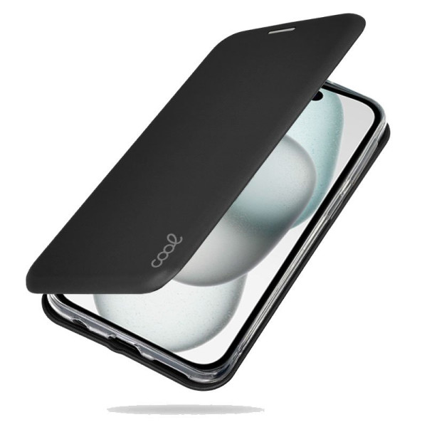 Fundação COOL Flip Cover para iPhone 15 Black Elegance M 4