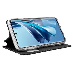 Fundação COOL Capa de Flip para Oppo Reno 10 5G / 10 Pro 5G Preto Lise H