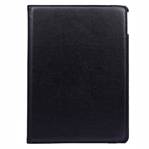 Funda COOL para iPad Air / Air 2 / Pro 9.7 / iPad 2017 / iPad 2018 9.7 pulg Giratoria Polipiel Negro H
