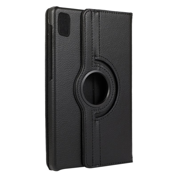 Funda COOL para Xiaomi Redmi Pad SE Giratoria Polipiel Negro M 6
