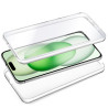 Funda COOL Silicona 3D para iPhone 15 Plus (Transparente Frontal + Trasera) 2