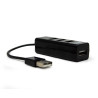 Hub USB 2.0 Universal COOL 4 Puertos USB Negro 3