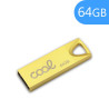 Pen Drive USB x64 GB 2.0 COOL Metal KEY Dorado 1