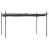 Pérgola com toldo retrátil 395x292x230 cm cor antracite 2