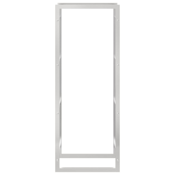 Suporte para lenha 50x28x132 cm aço inoxidável M 4