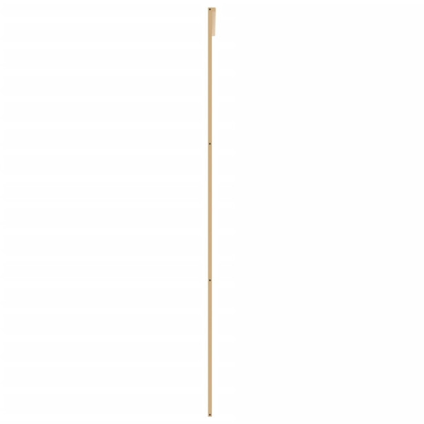 Porta deslizante 90x205 cm vidro ESG/alumínio dourado M 5