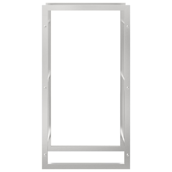 Suporte para lenha 50x28x94 cm aço inoxidável M 4