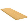 Prateleira de parede 60x20x1.5 cm bambu 1