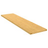 Prateleira de parede 80x20x1.5 cm bambu 1