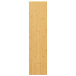 Estante de pared de bambú 80x20x1.5 cm H