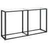 Mesa consola vidrio templado transparente 140x35x75.5cm 2